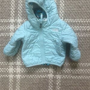 The North Face Sky Blue Hooded Jacket